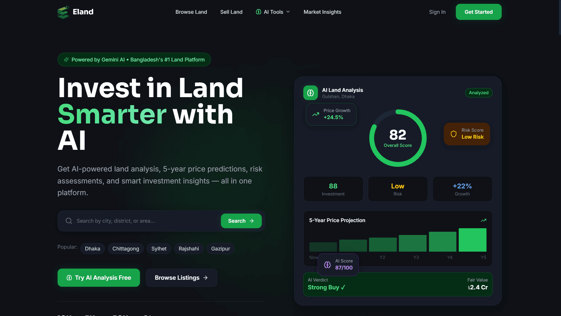 Eland screenshot 1